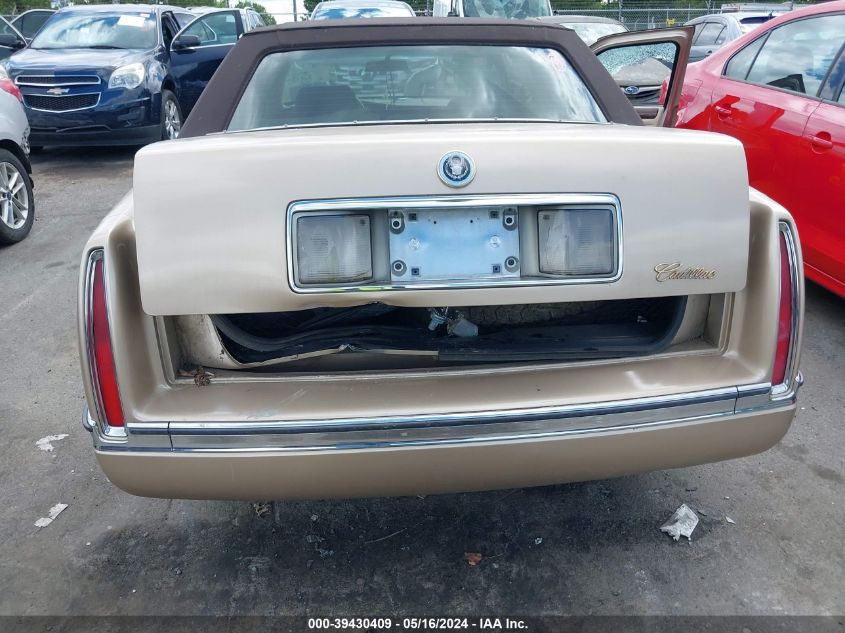 1995 Cadillac Deville VIN: 1G6KD52B1SU208735 Lot: 39430409