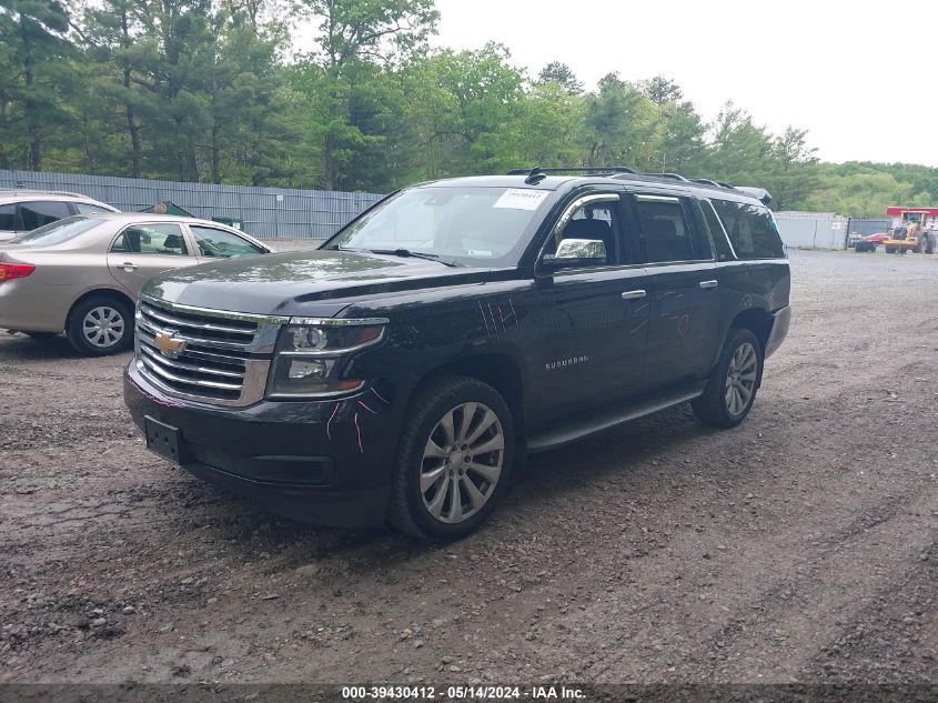 2016 Chevrolet Suburban Lt VIN: 1GNSKHKC2GR105418 Lot: 39430412