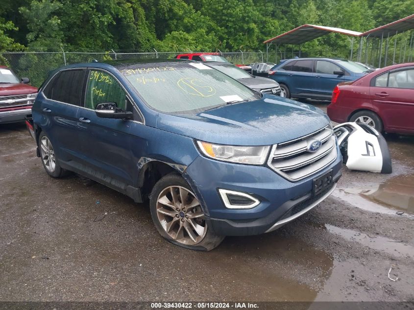 2018 Ford Edge Titanium VIN: 2FMPK4K96JBB22661 Lot: 39430422