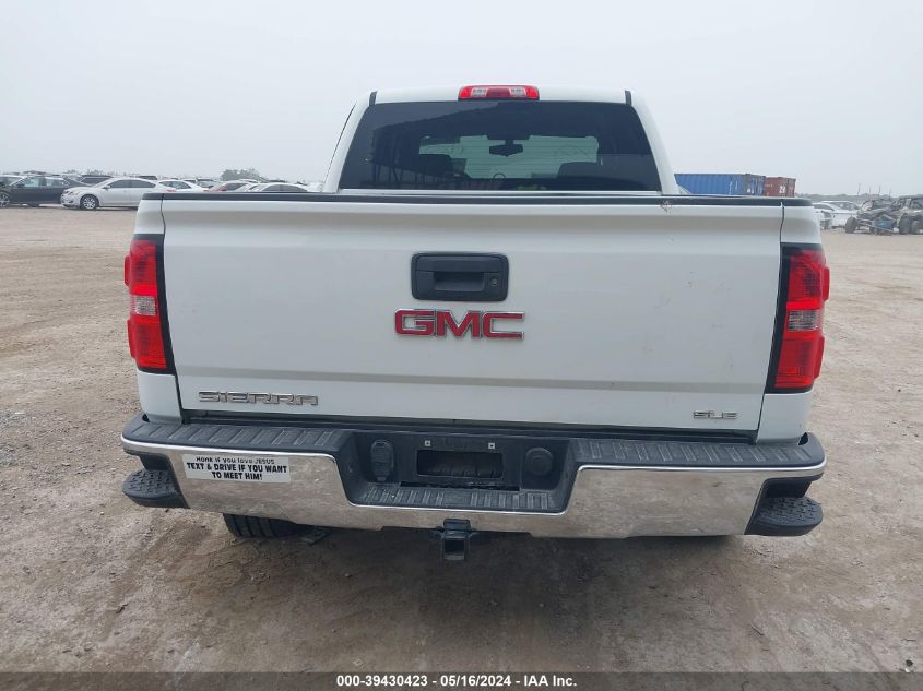 2016 GMC Sierra 1500 Sle VIN: 3GTP1MEC6GG303361 Lot: 39430423