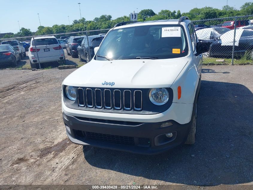 2015 Jeep Renegade Latitude VIN: ZACCJABT0FPB52293 Lot: 39430428