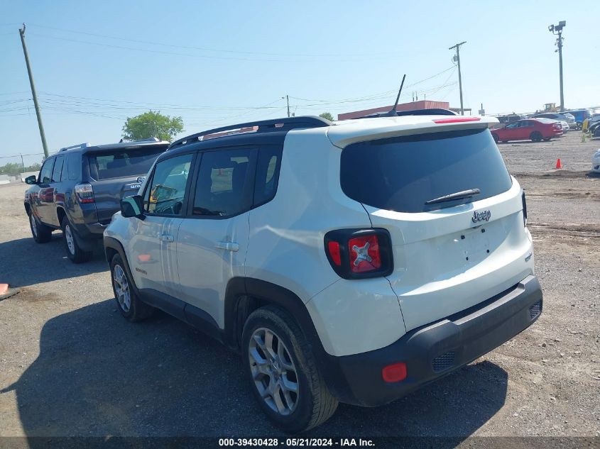 2015 Jeep Renegade Latitude VIN: ZACCJABT0FPB52293 Lot: 39430428