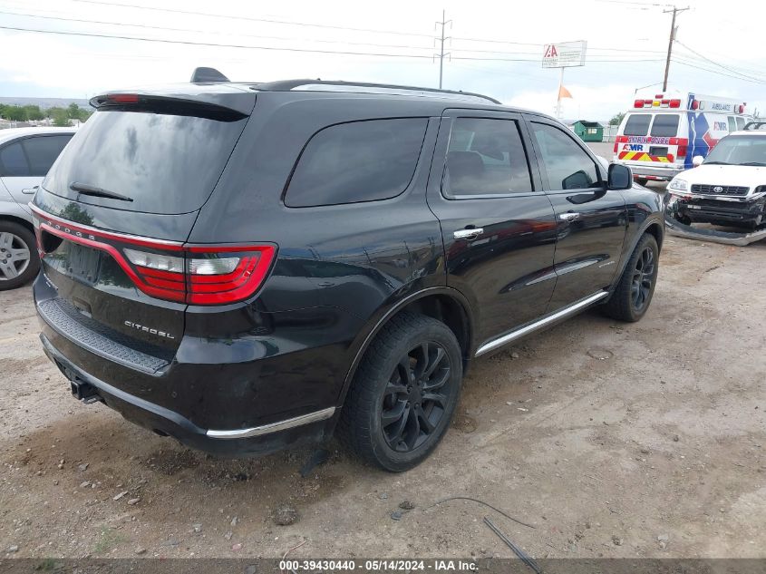 2016 Dodge Durango Citadel VIN: 1C4RDJEG0GC485658 Lot: 39430440