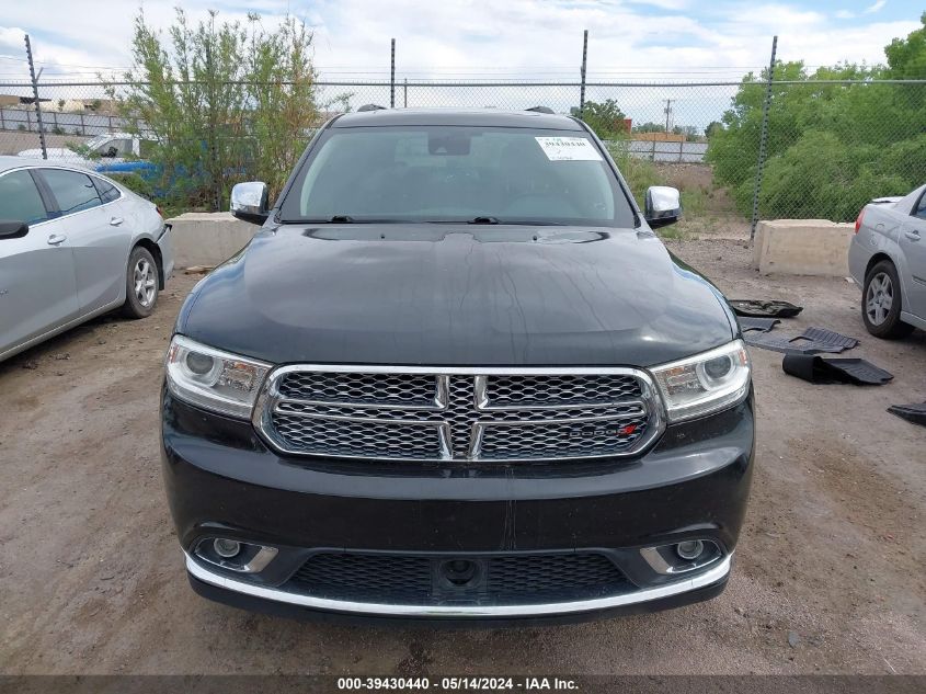 2016 Dodge Durango Citadel VIN: 1C4RDJEG0GC485658 Lot: 39430440