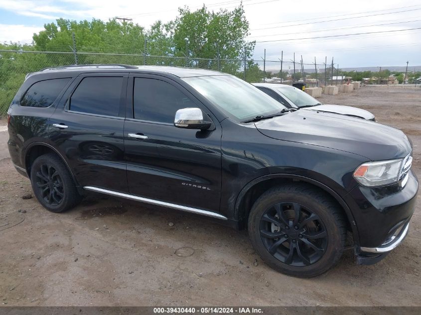 2016 Dodge Durango Citadel VIN: 1C4RDJEG0GC485658 Lot: 39430440