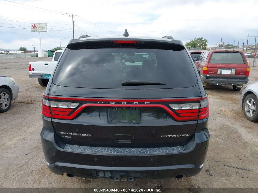 2016 Dodge Durango Citadel VIN: 1C4RDJEG0GC485658 Lot: 39430440