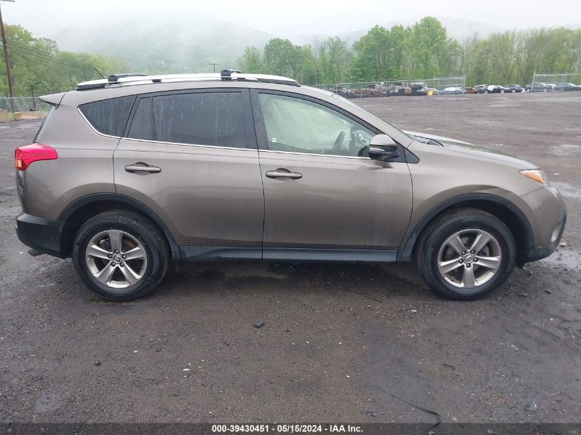 2015 Toyota Rav4 Xle VIN: JTMRFREV6FD130459 Lot: 39430451