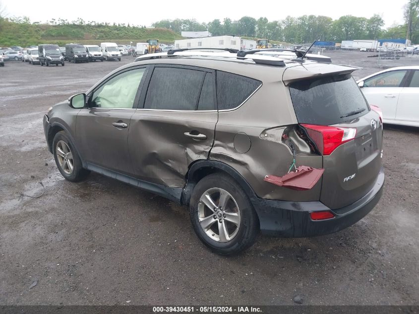 2015 Toyota Rav4 Xle VIN: JTMRFREV6FD130459 Lot: 39430451