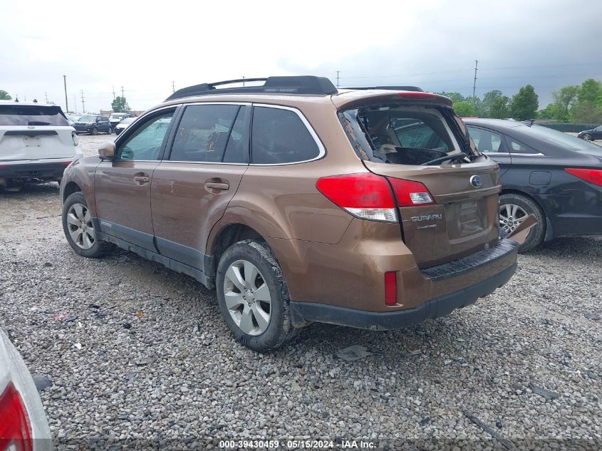 2011 Subaru Outback 2.5I Premium VIN: 4S4BRCGC7B3393055 Lot: 39430459