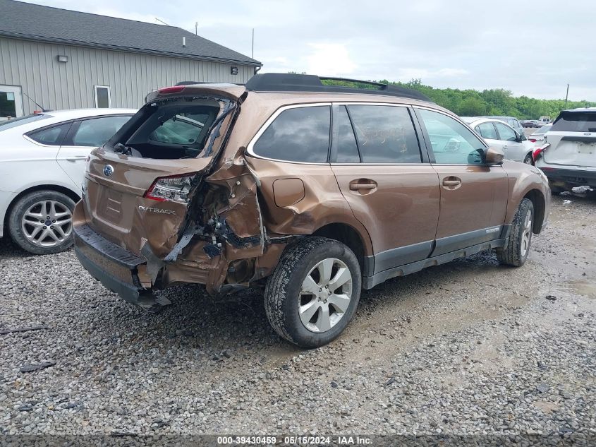 2011 Subaru Outback 2.5I Premium VIN: 4S4BRCGC7B3393055 Lot: 39430459