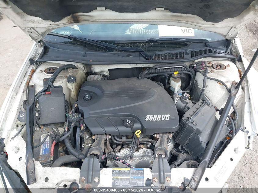 2008 Chevrolet Impala Lt VIN: 2G1WT58K689192801 Lot: 39430463