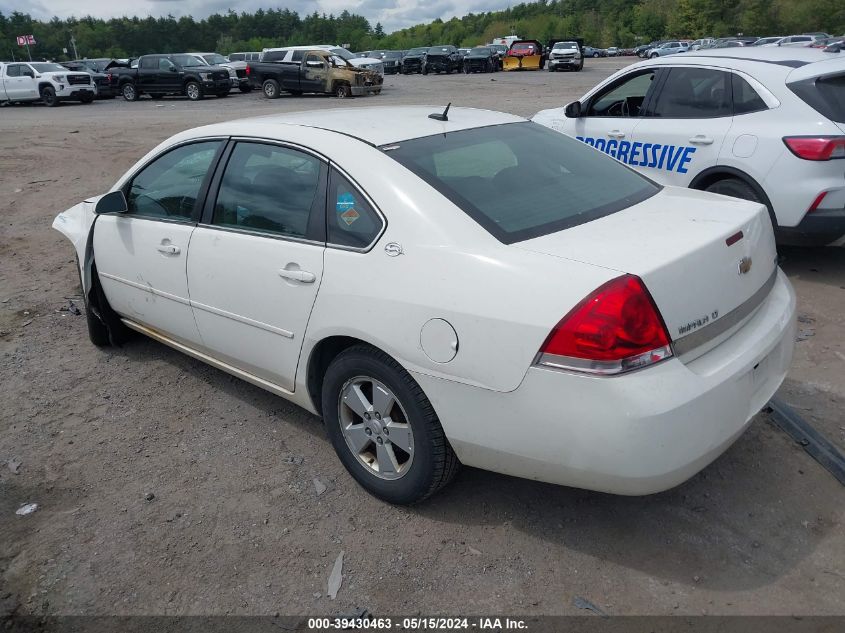 2008 Chevrolet Impala Lt VIN: 2G1WT58K689192801 Lot: 39430463