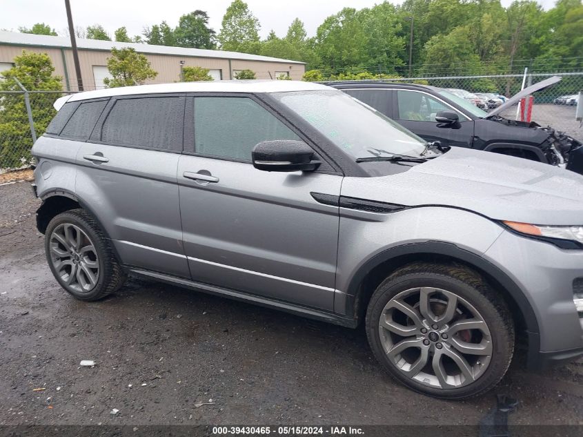 2013 Land Rover Range Rover Evoque Pure VIN: SALVT2BGXDH852200 Lot: 39430465