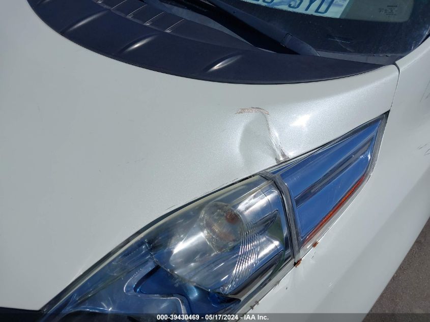 2012 Nissan Leaf Sl VIN: JN1AZ0CP6CT022755 Lot: 39430469