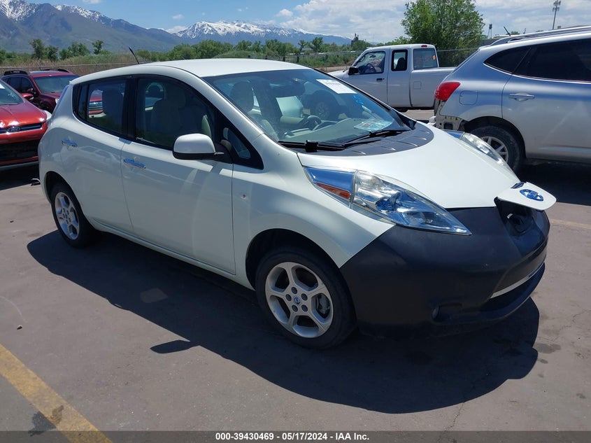 2012 Nissan Leaf Sv/Sl VIN: JN1AZ0CP6CT022755 Lot: 39430469