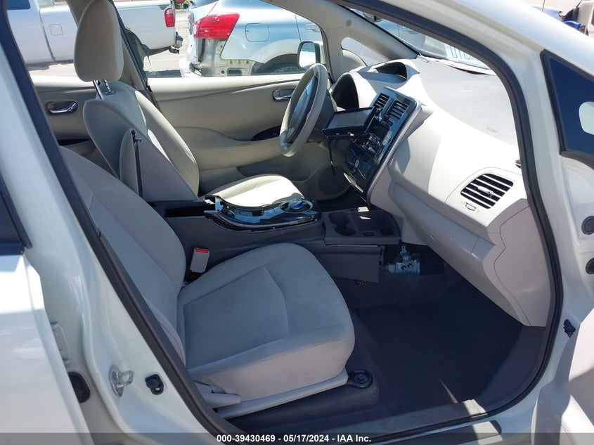 2012 Nissan Leaf Sv/Sl VIN: JN1AZ0CP6CT022755 Lot: 39430469