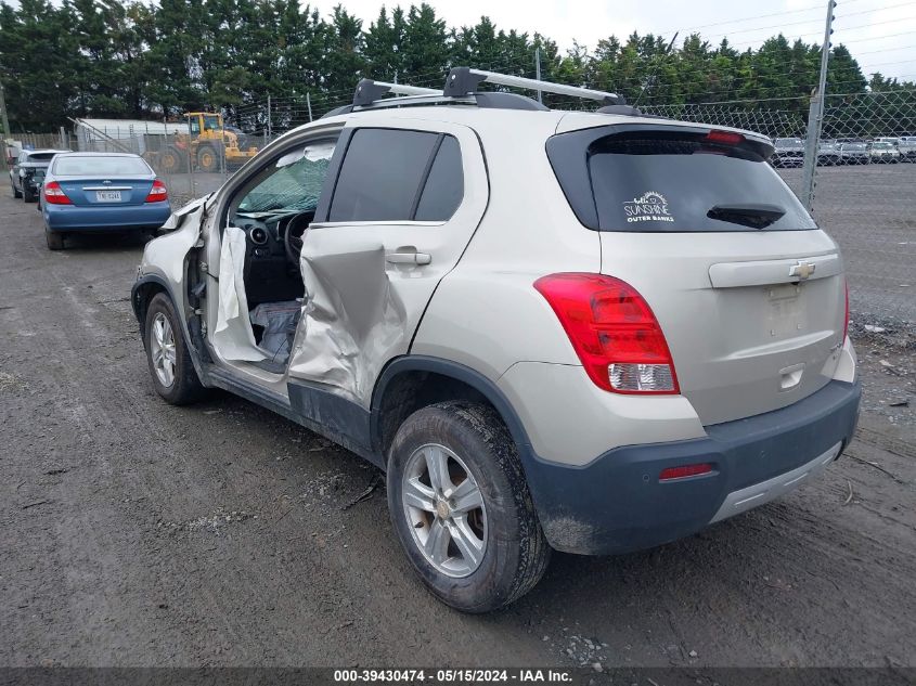 2016 Chevrolet Trax Lt VIN: 3GNCJPSB7GL164187 Lot: 39430474