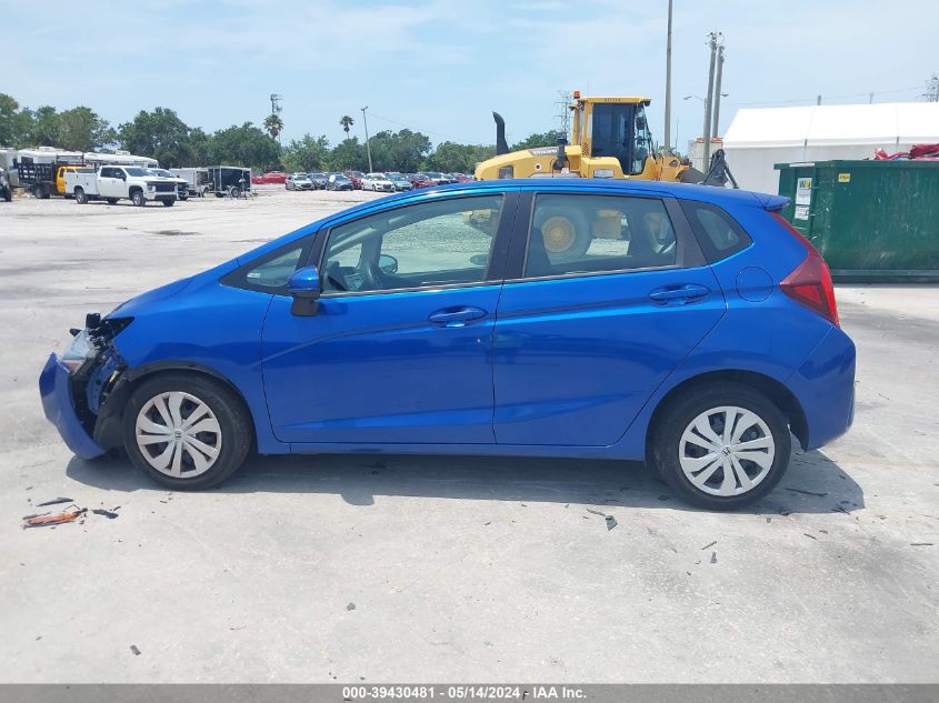 2015 Honda Fit Lx VIN: 3HGGK5H54FM751227 Lot: 39430481