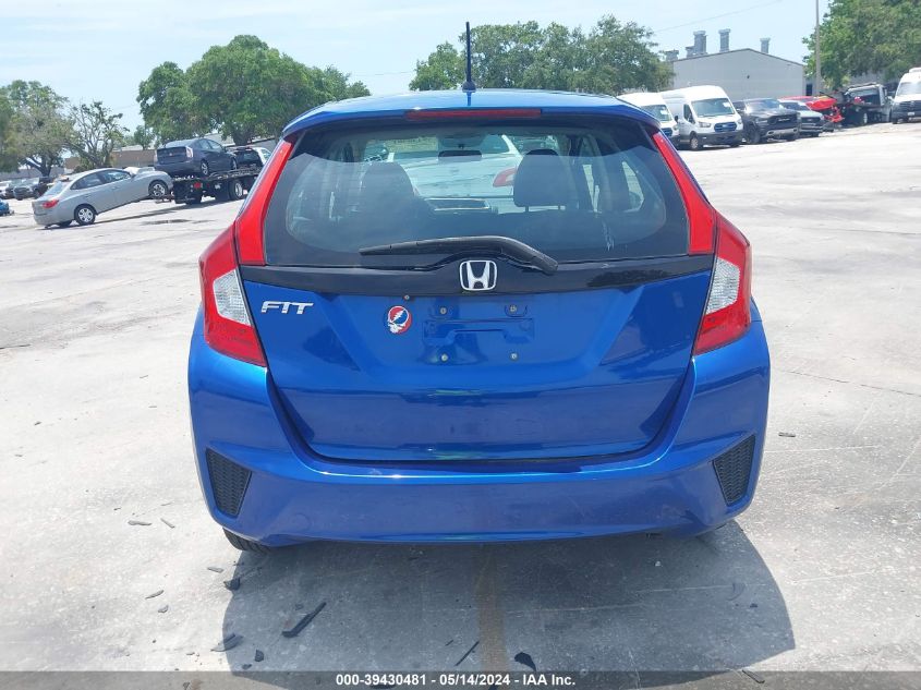 2015 Honda Fit Lx VIN: 3HGGK5H54FM751227 Lot: 39430481