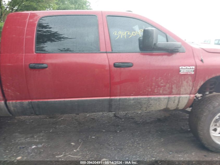 2008 Dodge Ram 2500 Laramie VIN: 3D7KS29A88G226021 Lot: 39430491