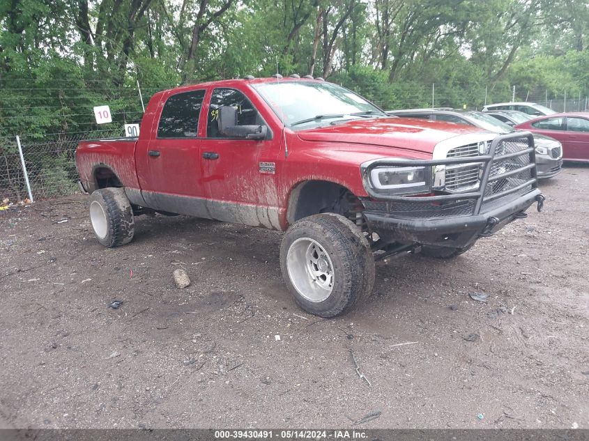 2008 Dodge Ram 2500 Laramie VIN: 3D7KS29A88G226021 Lot: 39430491