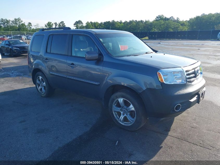 2012 Honda Pilot Ex-L VIN: 5FNYF4H59CB041841 Lot: 39430501