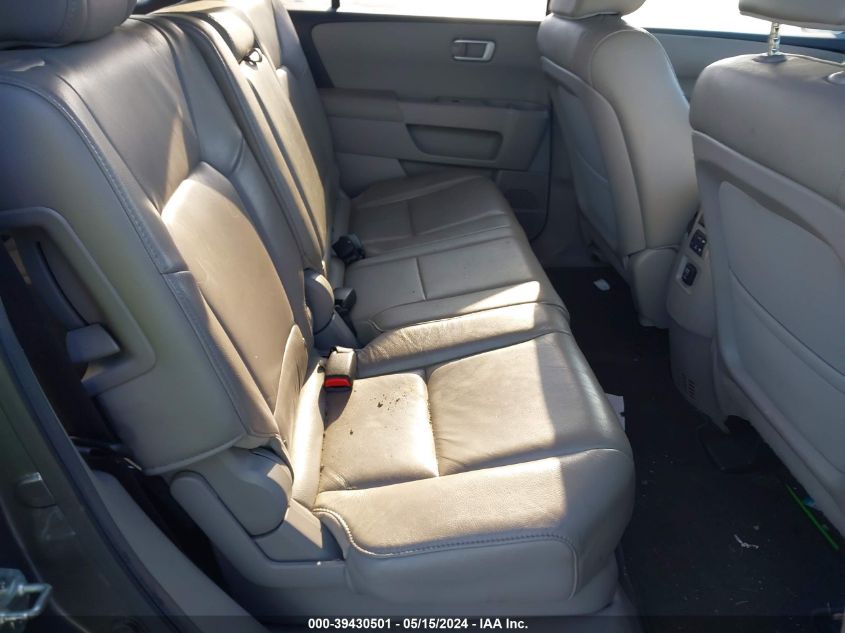 2012 Honda Pilot Ex-L VIN: 5FNYF4H59CB041841 Lot: 39430501