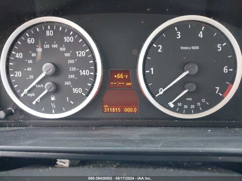 2005 BMW 525 I VIN: WBANA53555B858838 Lot: 39430502