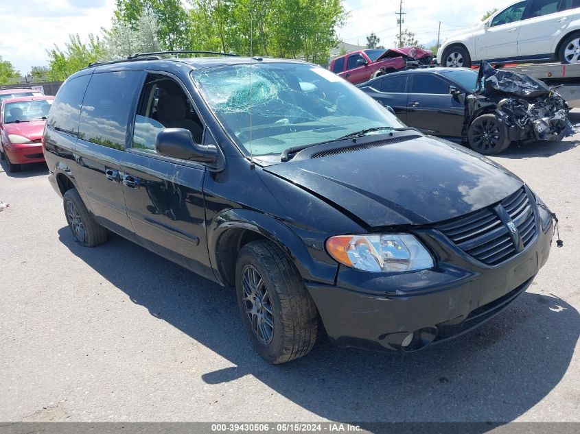 2007 Dodge Grand Caravan Sxt VIN: 2D8GP44L37R144603 Lot: 39430506