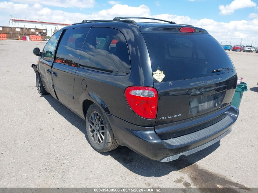 2007 Dodge Grand Caravan Sxt VIN: 2D8GP44L37R144603 Lot: 39430506