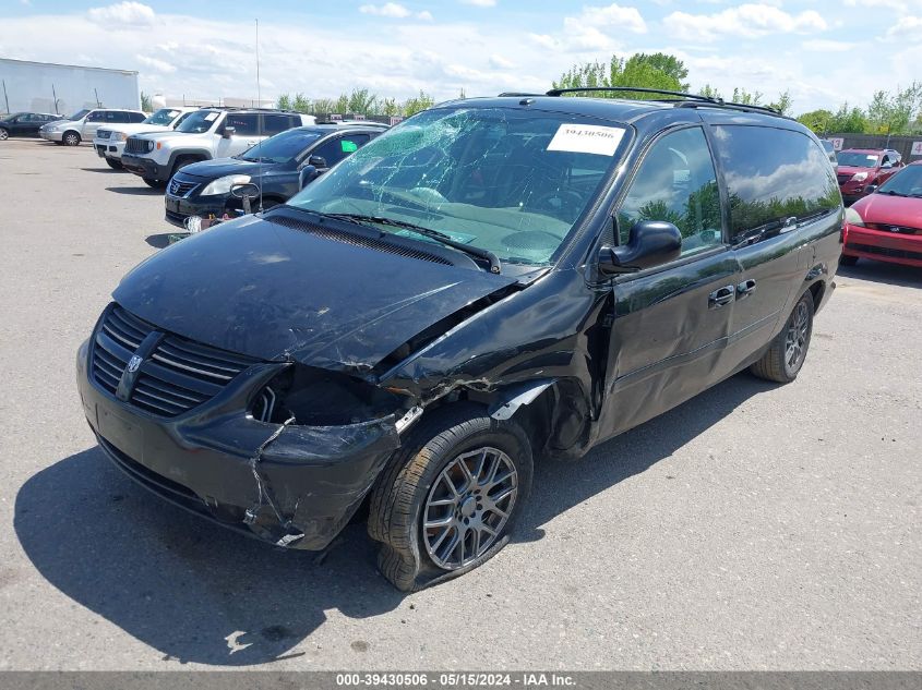 2007 Dodge Grand Caravan Sxt VIN: 2D8GP44L37R144603 Lot: 39430506