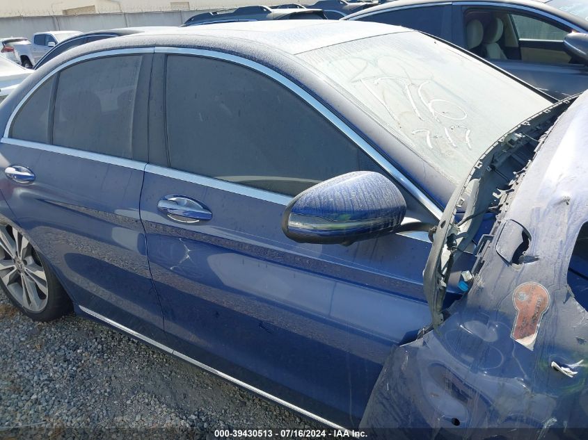 2018 Mercedes-Benz C 350E VIN: 55SWF4HB2JU259242 Lot: 39430513