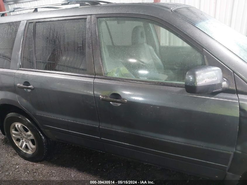 2003 Honda Pilot Ex-L VIN: 2HKYF18673H622926 Lot: 39430514