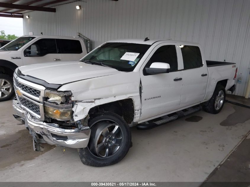 2014 Chevrolet Silverado 1500 2Lt VIN: 3GCUKREC2EG434071 Lot: 39430521