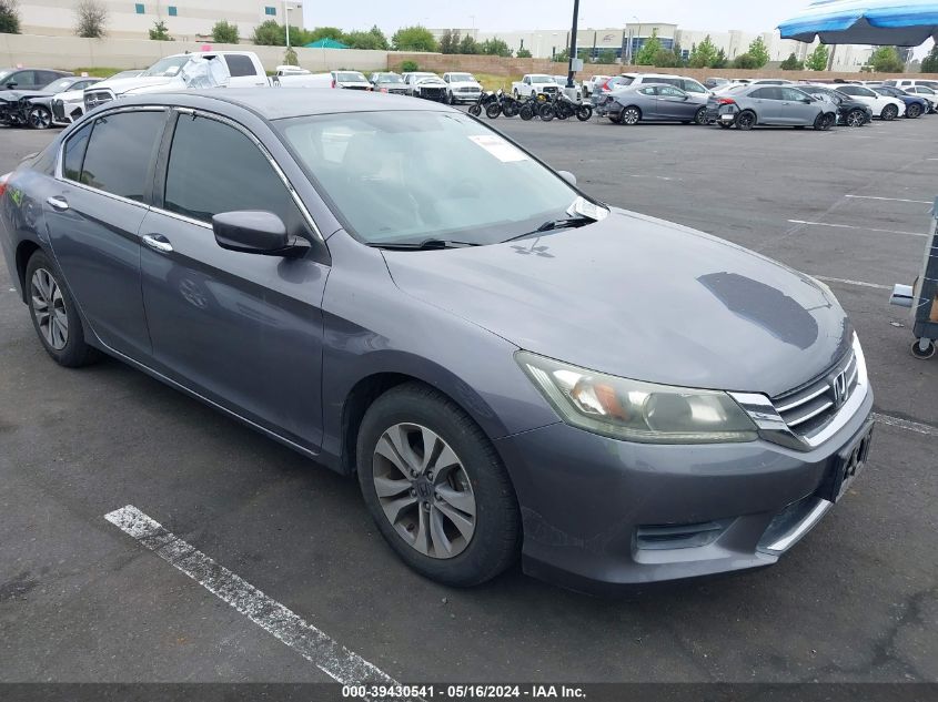 2015 Honda Accord Lx VIN: 1HGCR2E38FA166885 Lot: 39430541