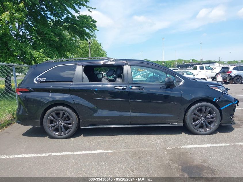 2022 Toyota Sienna Xse VIN: 5TDDRKECXNS075332 Lot: 39430548