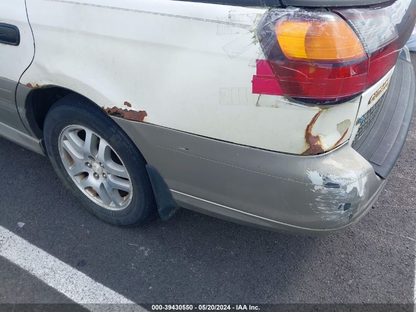 2003 Subaru Outback VIN: 4S3BH675X37657387 Lot: 39430550