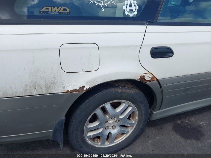 2003 Subaru Outback VIN: 4S3BH675X37657387 Lot: 39430550