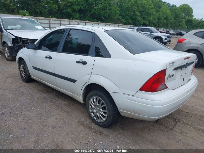 2001 Ford Focus Lx VIN: 1FAFP33P71W319190 Lot: 39430572