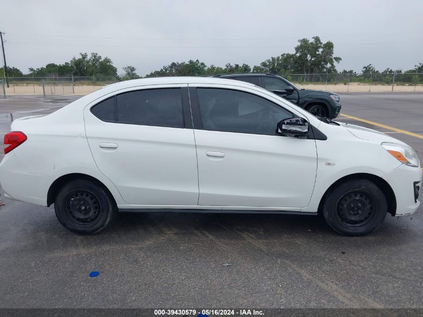 2019 Mitsubishi Mirage G4 Es VIN: ML32F3FJXKHF06003 Lot: 39430579