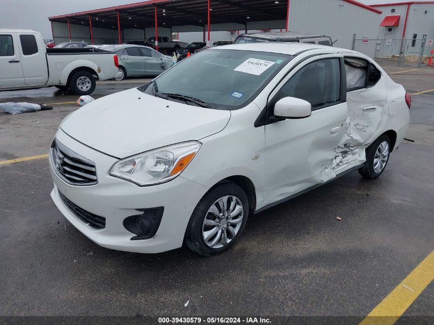 2019 Mitsubishi Mirage G4 Es VIN: ML32F3FJXKHF06003 Lot: 39430579