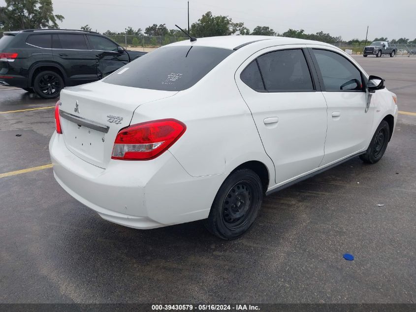 2019 Mitsubishi Mirage G4 Es VIN: ML32F3FJXKHF06003 Lot: 39430579