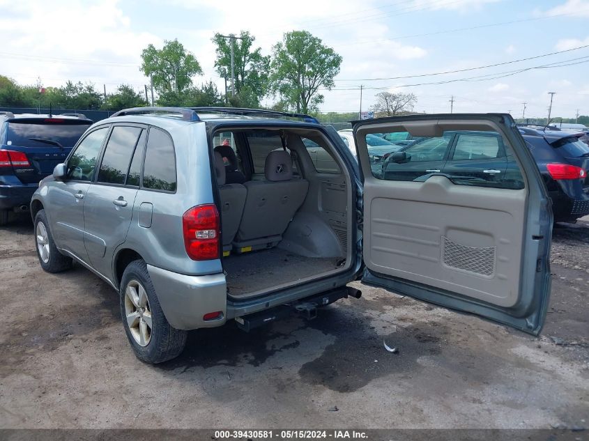 2005 Toyota Rav4 VIN: JTEHD20V450053608 Lot: 39430581