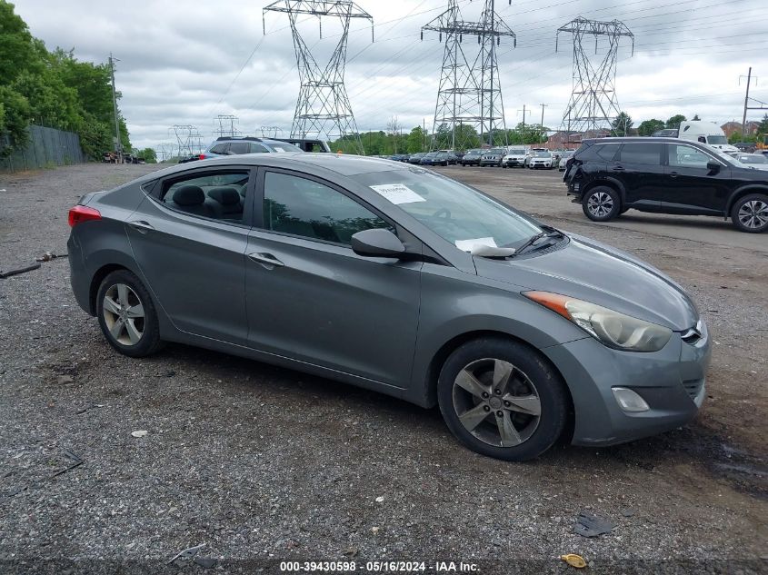 2013 Hyundai Elantra Gls VIN: 5NPDH4AE1DH324756 Lot: 39430598