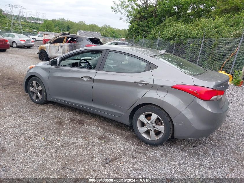 2013 Hyundai Elantra Gls VIN: 5NPDH4AE1DH324756 Lot: 39430598