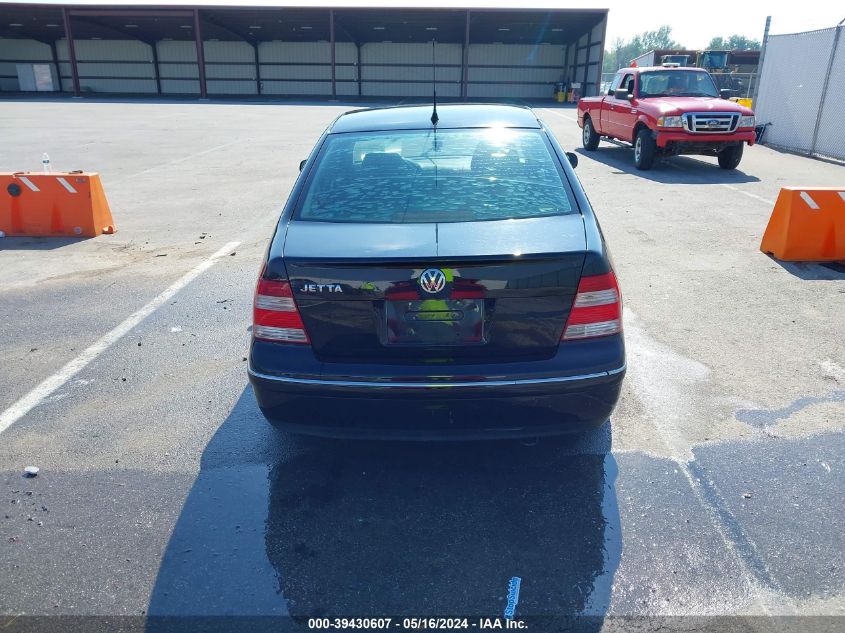 2005 Volkswagen Jetta Gls 2.0L VIN: 3VWSK69M45M025884 Lot: 39430607