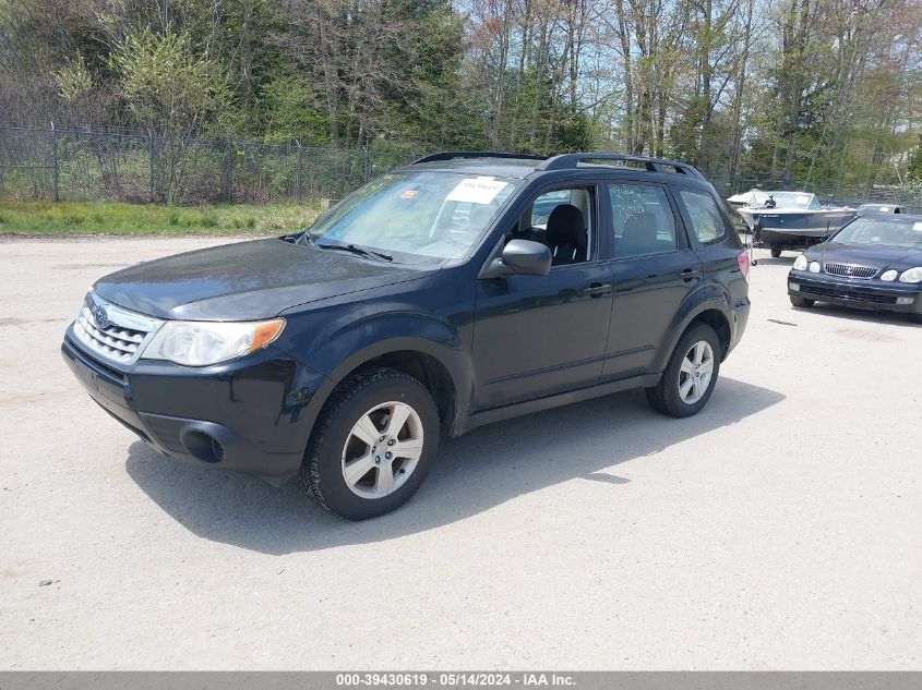 2012 Subaru Forester 2.5X VIN: JF2SHABC7CG463409 Lot: 39430619