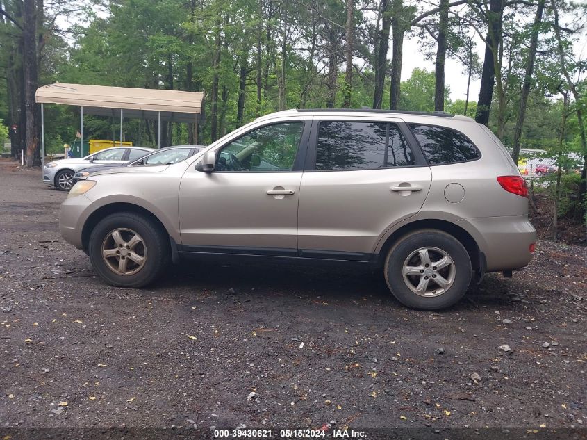 2007 Hyundai Santa Fe Gls VIN: 5NMSG13D47H105241 Lot: 39430621