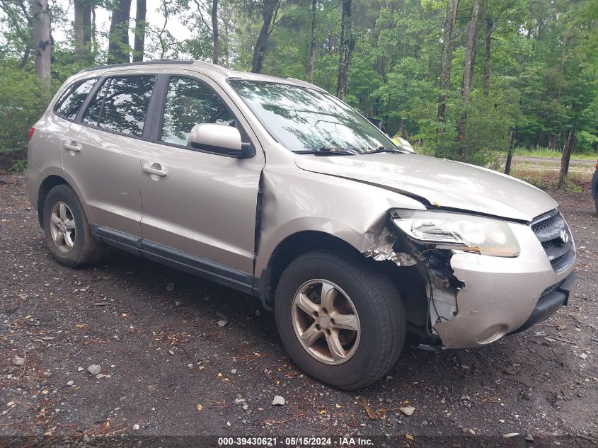 2007 Hyundai Santa Fe Gls VIN: 5NMSG13D47H105241 Lot: 39430621