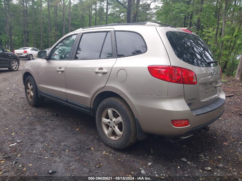 2007 Hyundai Santa Fe Gls VIN: 5NMSG13D47H105241 Lot: 39430621